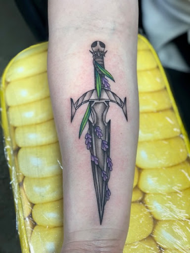 Explore moon and sun tattoo ideas, creative tattoo ideas in Nashua, available at Mayhem Ink Tattoo