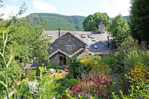 Foel Ortho Farmhouse, Bunkhouse, Treehouse, Barn Hall, Spa & Follies Nr Lake Vyrnwy Wales. image