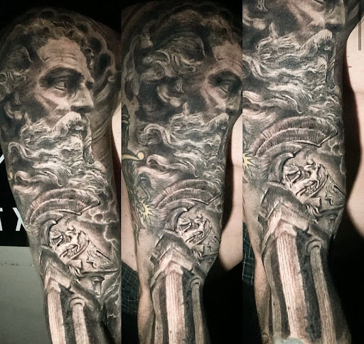 Explore maori tattoo ideas, creative tattoo ideas in Amarillo, available at Puppeteer Ink Tattoo Studio