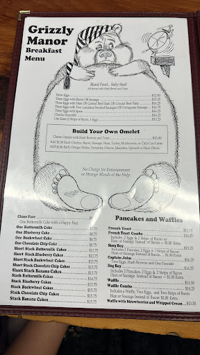 Grizzly Manor Cafe