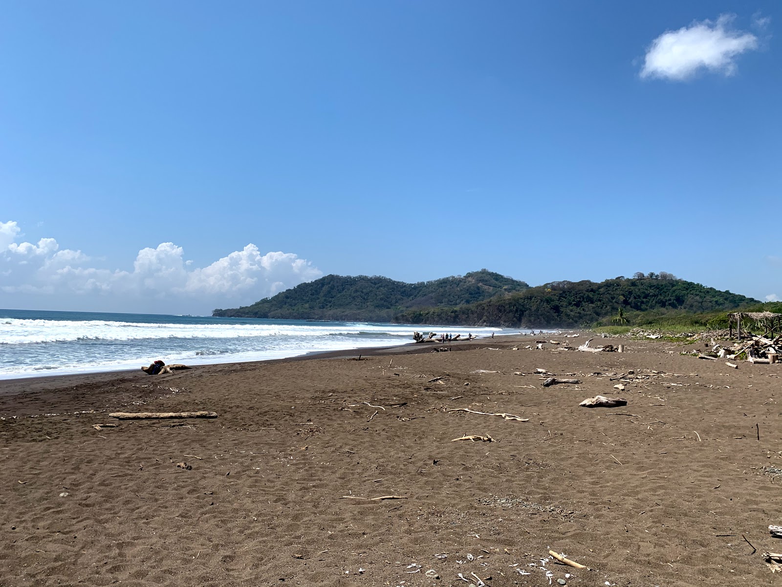 Foto von Camaronal Beach mit langer gerader strand