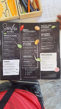 Lido Scialai à Portopalo di Capo Passero menu