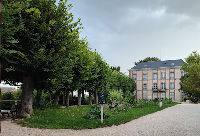 Parc de l'ancien musée Dubois-Boucher à Nogent-sur-Seine