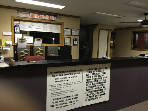 Auto Body Shop «Universal Auto House», reviews and photos, 8281 E 10 Mile Rd, Center Line, MI 48015, USA