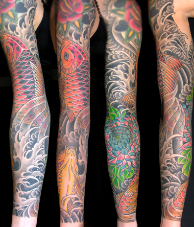 Explore cover up tattoo ideas on thigh, creative tattoo ideas in Boston, available at Good Faith Tattoos