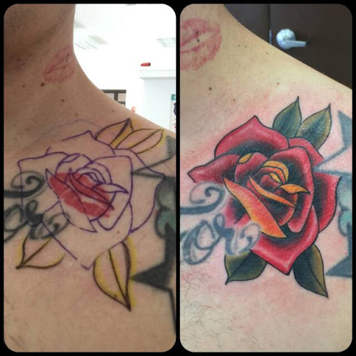 Explore groin tattoo ideas, creative tattoo ideas in Coeur D Alene, available at Black Matter Tattoo