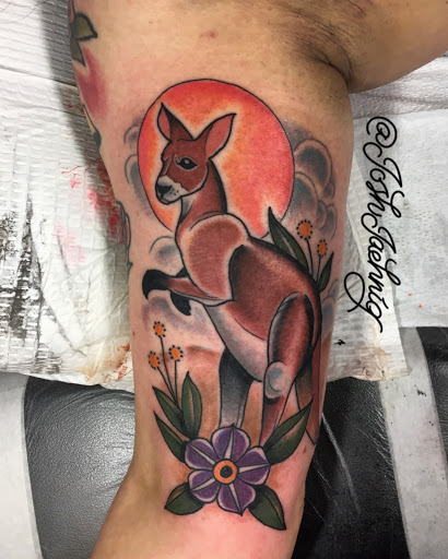 Explore live your dash tattoo ideas, creative tattoo ideas in Houghton, available at Bramble & Stag Tattoo Parlour
