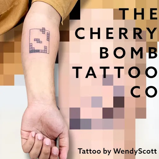 Explore women sleeve tattoo ideas, creative tattoo ideas in Lees Summit, available at The Cherry Bomb Tattoo Co.