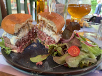 Hamburger du Restaurant Auberge de la Plage à Baraize - n°5