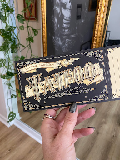 Explore knitting tattoo ideas, creative tattoo ideas in Milford, available at Pias Tattoo & Art Gallery