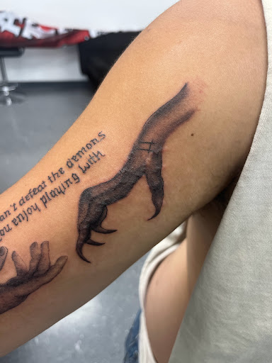 Explore tattoo photography ideas, creative tattoo ideas in La Vista, available at InkedUp Needles