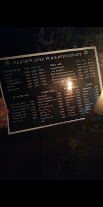 Menu du Murphy´s Irish Pub & Restaurant à Hitzacker