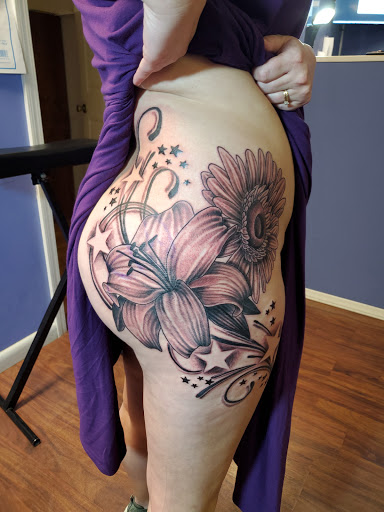 Explore mother name tattoo ideas, creative tattoo ideas in Tupelo, available at Primal Ink Tattoo Studio