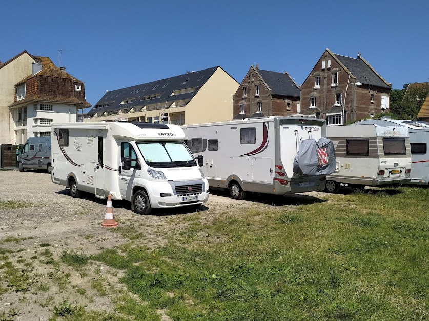Parking camping car Criel-sur-Mer