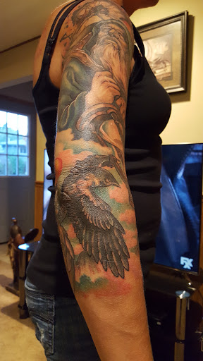 Explore tattoo ideas sports, creative tattoo ideas in Milwaukee, available at Vantage Point Tattoo Milwaukee