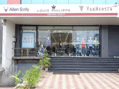 How to get to Factory Outlet Allen Solly Van Heusen Louis Philippe