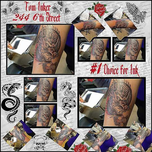 Explore frenchie tattoo ideas, creative tattoo ideas in Elko, available at Custom Tattoos and Body Piercing Studio