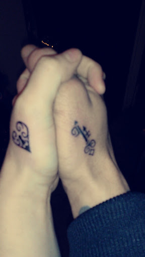 Explore long distance friendship tattoo ideas, creative tattoo ideas in Lake Station, available at 219 Ink