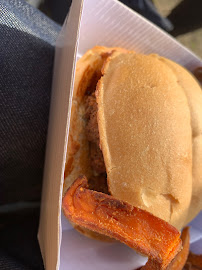 Sandwich au poulet du Restaurant de hamburgers Blend Hamburger Madeleine à Paris - n°5