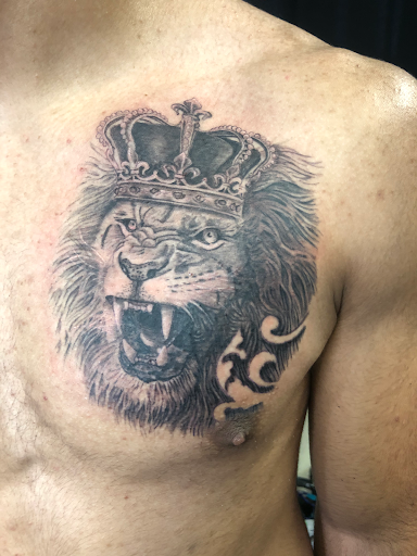 Explore lilac tattoo ideas, creative tattoo ideas in Englewood, available at Point of Entry Tattoo