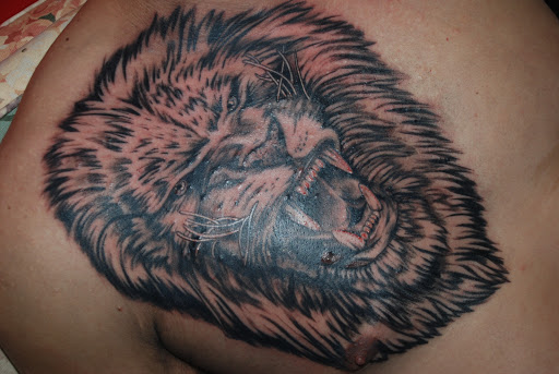 Explore crochet tattoo ideas, creative tattoo ideas in Akron, available at Knuckle Up Ink Tattoos