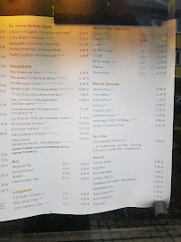 Fortuna à Wolfach menu
