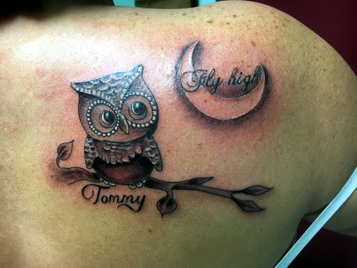 Explore hollywood tattoo ideas, creative tattoo ideas in Greenfield, available at Tattoos In Time Studio