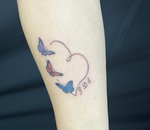 Explore tattoos my sons names ideas, creative tattoo ideas in Los Alamitos, available at Mr. Inkwells Classy Tattoos