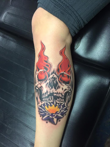 Explore tattoo 3/4 sleeve ideas, creative tattoo ideas in Dallas, available at Freak Show Studio