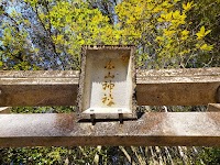 白山神社 鳥居