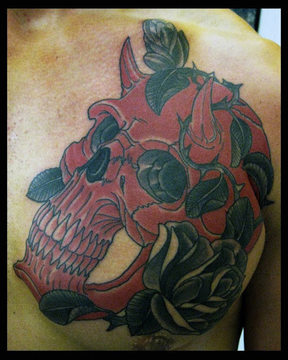 Explore tattoo ideas for death, creative tattoo ideas in Santa Fe, available at Lost Cowboy Tattoo & Gallery co TRUE HANDS TATTOO