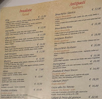 Restaurant sicilien Osteria da Rita (dal 1991) à Taormina (le menu)