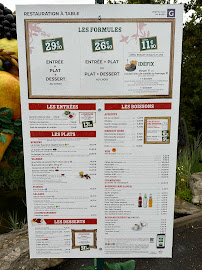 Menu / carte de Le Restaurant du Lac à Plailly
