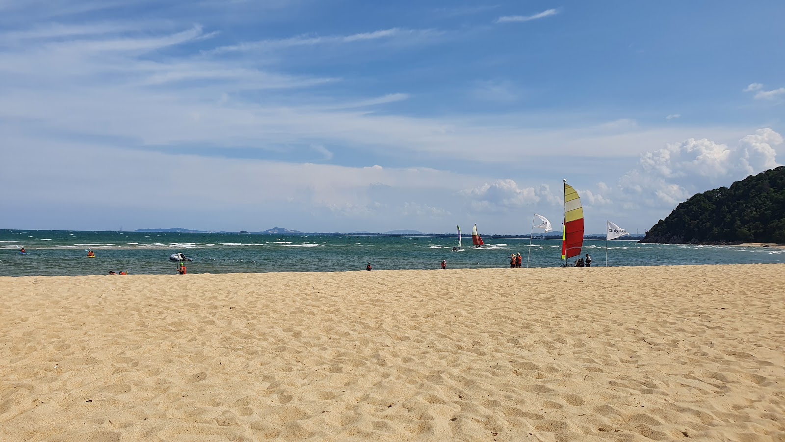 Photo of Cherating beach with long straight shore
