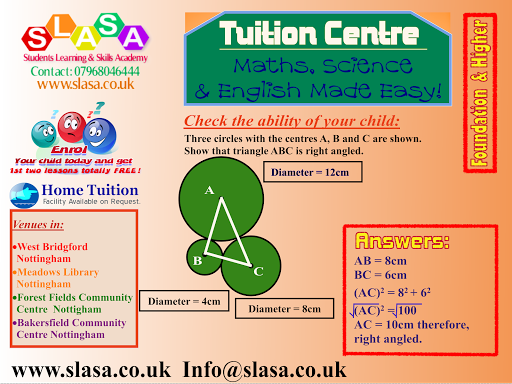 Maths, English and Science Tuition Centre