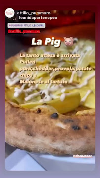 Menu du Pizzeria Attilio Albachiara Pummarò à Acerra