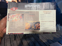 Menu / carte de Hippopotamus Steakhouse à Montpellier