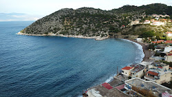 Foto von Agios Sotira beach mit kleine bucht