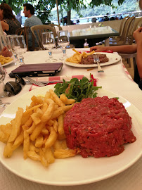 Steak tartare du Restaurant français La Guinguette du Lac CARCES - n°4