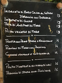 Menu du Restaurant Eresiarca à Lido di Camaiore