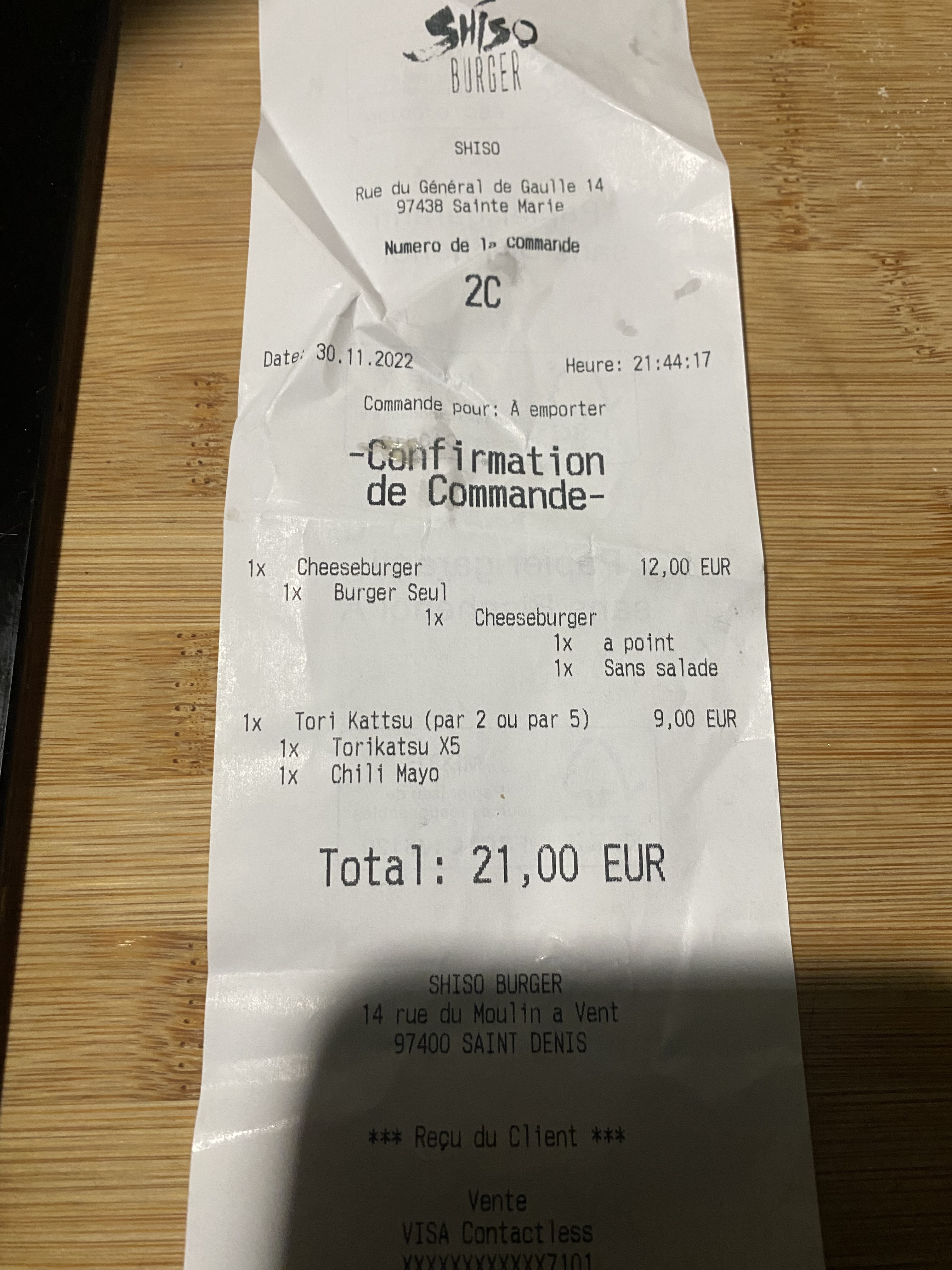 Photo n° 1 de l'avis de Mohammad. fait le 30/11/2022 à 18:37