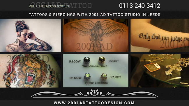 Reviews of 2001 AD Tattoo Studio in Leeds - Tatoo shop