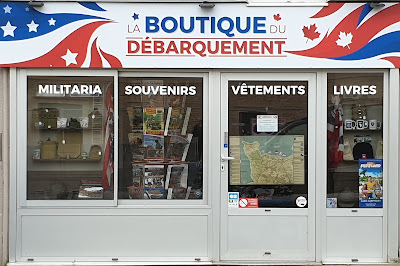 la boutique du débarquement militaria à Courseulles-sur-Mer