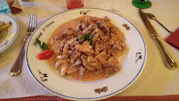 Sauce aux champignons du Restaurant de spécialités alsaciennes Au Rouge d'Ottrott - n°14