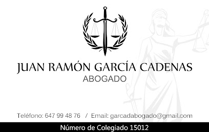 Información y opiniones sobre Abogado Juan Ramón García Cadenas de Aguadulce