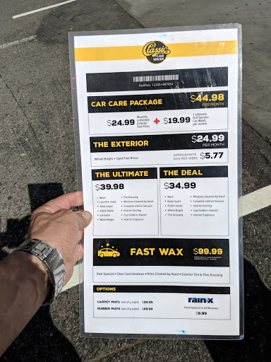 Car Wash «Classic Car Wash», reviews and photos, 18560 Prospect Rd, Saratoga, CA 95070, USA