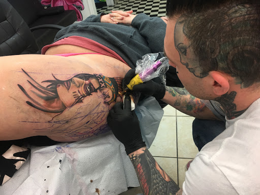 Explore templar tattoo ideas, creative tattoo ideas in Harrisonburg, available at Dreamland Tattoo