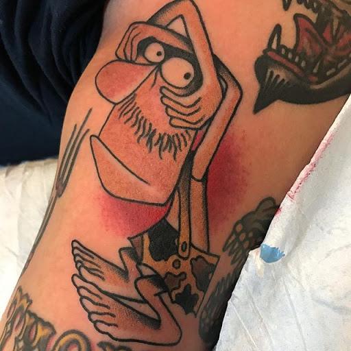 Explore wanderlust tattoo ideas, creative tattoo ideas in Anaheim, available at Torch Tattoo