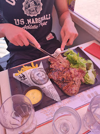 Steak du Restaurant français Le Jardin Romain à Saint-Trojan-les-Bains - n°3