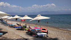 Photo de Eros beach zone des équipements
